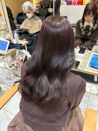 ロング yurika🎀 透明感カラーのヘアスタイル