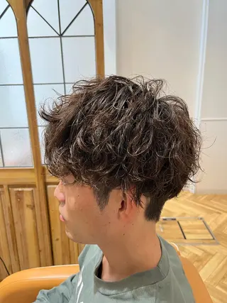 ショート パーマ メンズ 🌿ヤマグチ ユウキ🌿のヘアスタイル