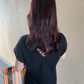 ミディアム カラー chouette/ 根本優希のヘアスタイル