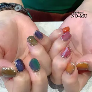 ネイル hair＆nail NO-MU所属・hair＆nail NO-MUのネイルデザイン