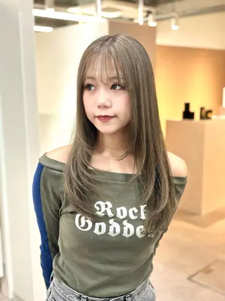 ロング Haruka✄﻿ 透明感カラー🫧🌙のヘアスタイル