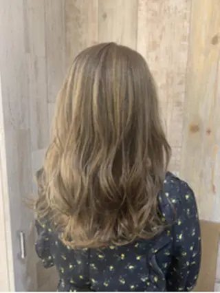 ロング カラー メッシュ&パーマ特化 🔥山田雄大🔥のヘアスタイル