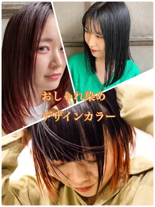 カラー 星良SERA/笹塚 ショートボブ/モデルのヘアスタイル