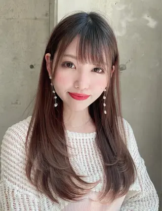 ロング カラー 美髪/カラー 美容院🌈渡辺隼也のヘアスタイル