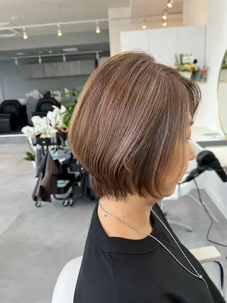 ショート 🌟ショート/シ ョートボブ/岡田🌟のヘアスタイル