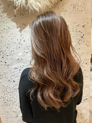 ミディアム カラー 💗艶×髪改善カラー 特化💗AYAKIのヘアスタイル