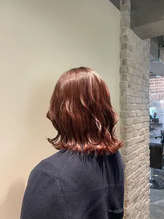 ミディアム acroあべの店所属・🧸顔周りカット /透明感🎀のヘアスタイル