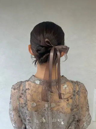 ヘアアレンジ ヘアセット／眉毛カッ ト/Nana〻のヘアスタイル