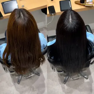 ショート カラー 髪質改善ヘアケア 艶髪特化/上田のヘアスタイル