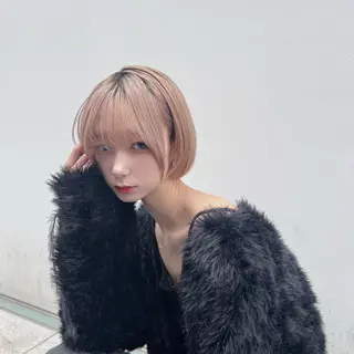 ショート カラー 💎透明感カラー特化 💎TAISEIのヘアスタイル