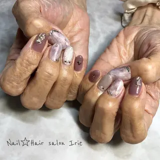 ネイル Hair salon Irie所属・與儀 知佳のネイルデザイン