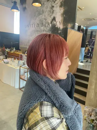 ショート UNITED  BEAUTY KANAZAWA所属・テラダ ユウシン西金沢のヘアスタイル