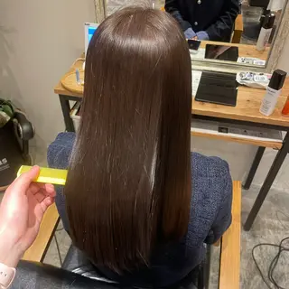 ロング ✧*｡韓国ヘア 今塚裕夏🦋🖤のヘアスタイル