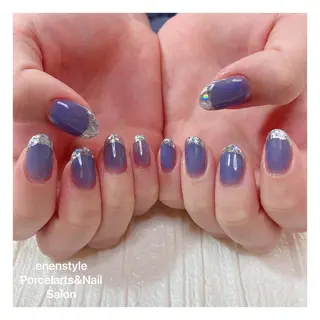 ミディアム ネイル 👑enen style👑のネイルデザイン