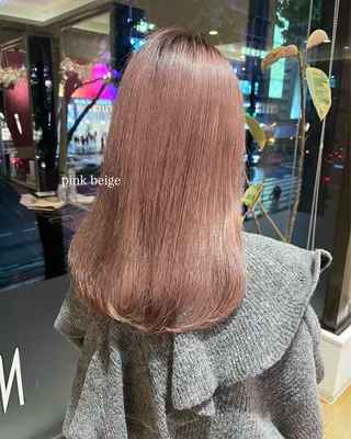 カラー Hz/ヘルツ SHIHOのヘアスタイル