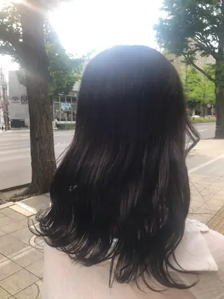 カラー ヘアアレンジ 🦋きつない みゆ🦋のヘアスタイル