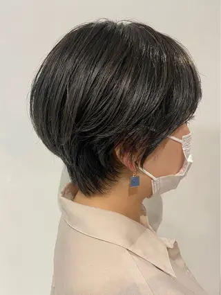 ショート カラー 二児のパパで店長な 戸田健治のヘアスタイル