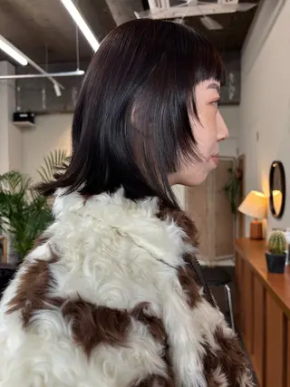 ショート カラー 永田 愛莉のヘアスタイル