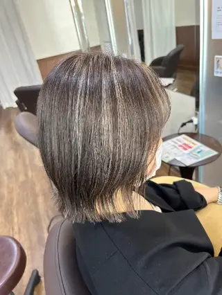 カラー 束感まつぱ🥑🤍 NATUKI🤍のマツエク・マツパデザイン