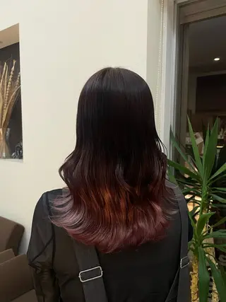 ロング カラー パーマ/ブリーチ🐏 モデル募集中 ナナホのヘアスタイル