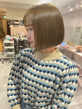 ショート 髪質改善will hairdesignのヘアスタイル