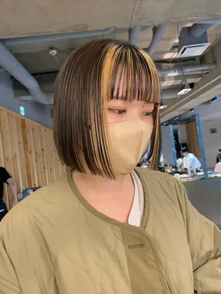 ショート カラー tension 【テンション】のヘアスタイル