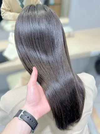 ミディアム カラー 池袋レイヤーカット/ 顔まわりtaigaのヘアスタイル