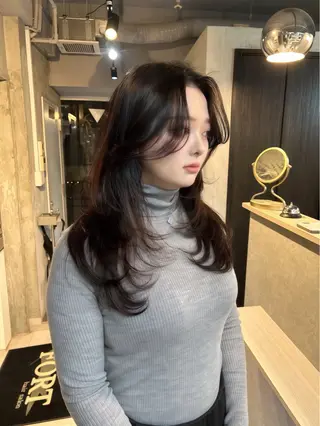 ロング 心斎橋ヘアカラー 海外ﾚｲﾔｰ/マリナのヘアスタイル