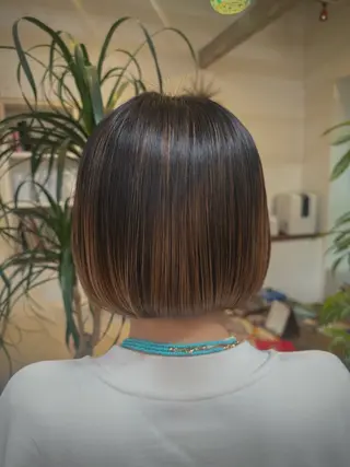 ショート カラー KAKERU/ボブ/ ショート/パーマ🌱のヘアスタイル