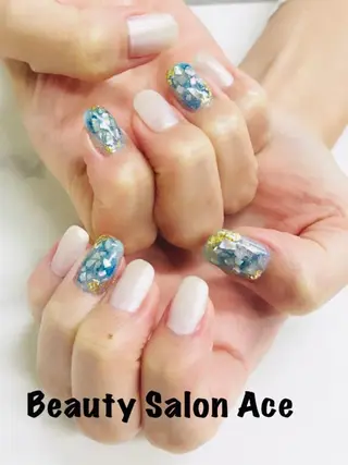ネイル Beauty Salon Ace（ネイルサロン　エース）所属・池袋フィルイン Ace♡長さだしのネイルデザイン