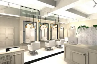 岡 龍太郎のヘアスタイル