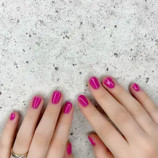 ショート カラー パーマ ヘアアレンジ メンズ キッズ ネイル マツエク・マツパ Salon Ｋのネイルデザイン