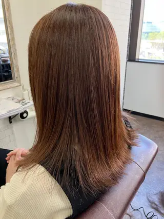 ミディアム HAIR carelyのヘアスタイル