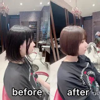 ショート 益野 凌のヘアスタイル