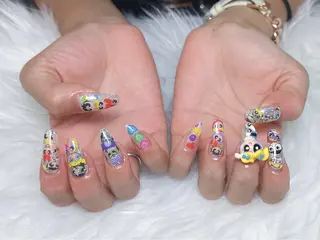 ネイル 【Eclat ｴｸﾗ】nail＆beauty所属・Eclat〔ｴｸﾗ〕 MOEKA𝜗𝜚*のネイルデザイン