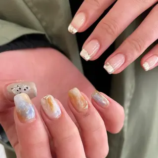 ネイル kiii.__ ✴︎*のネイルデザイン