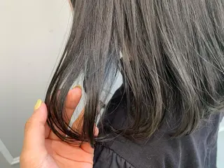 セミロング カラー 🦖鶴岡香純🦖 育休中のヘアスタイル