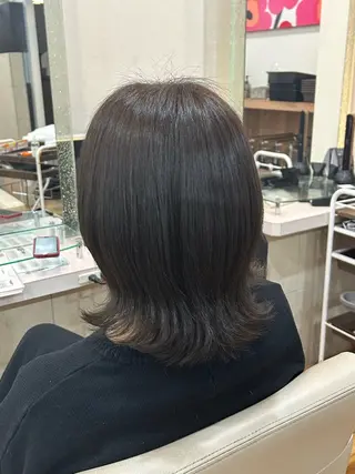 ミディアム カラー 🫧 ハナ🫧のヘアスタイル
