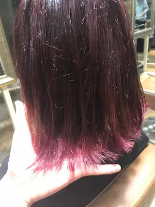 ショート カラー サロンドミルク 原宿のヘアスタイル