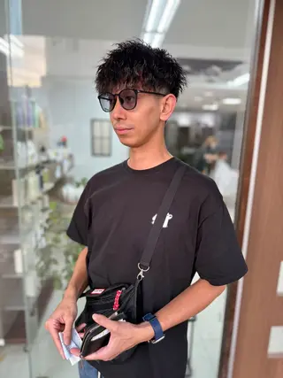 ショート パーマ メンズ メンズパーマの達人 / タカシマダイスケのヘアスタイル