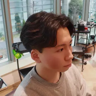 ロング パーマ メンズ Yamada Ami🪐のヘアスタイル