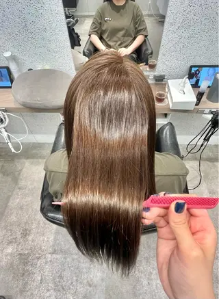 ロング 🍓艶髪/艶カラー ハイトーン/しんたにのヘアスタイル