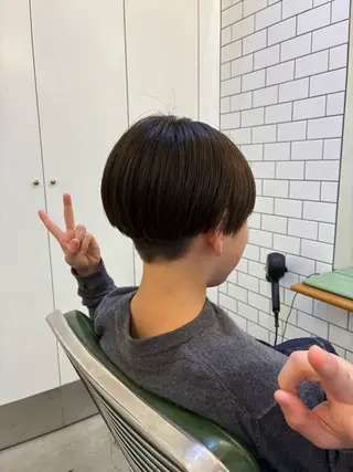 ショート メンズ aen parlor所属・💐レイヤー/透明感 /りゅーき💐のヘアスタイル