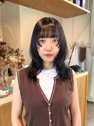 ミディアム ♥yelm ユウナ♥のヘアスタイル