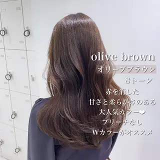 ロング 肌なじみベージュ 🦋azu🦋のヘアスタイル