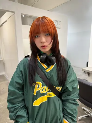 ロング カラー XENA表参道 MIKUのヘアスタイル