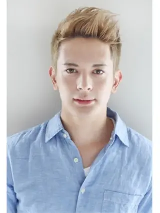 ショート カラー メンズ モッズヘア 青葉台のヘアスタイル