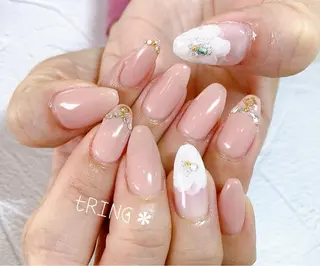 ネイル tRING＊ しいの木台のネイルデザイン