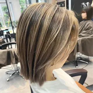 ミディアム カラー ✨デザインカラー✨ ✂️kouki✂️のヘアスタイル