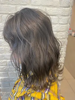 セミロング カラー THINK SHOP KANTAのヘアスタイル